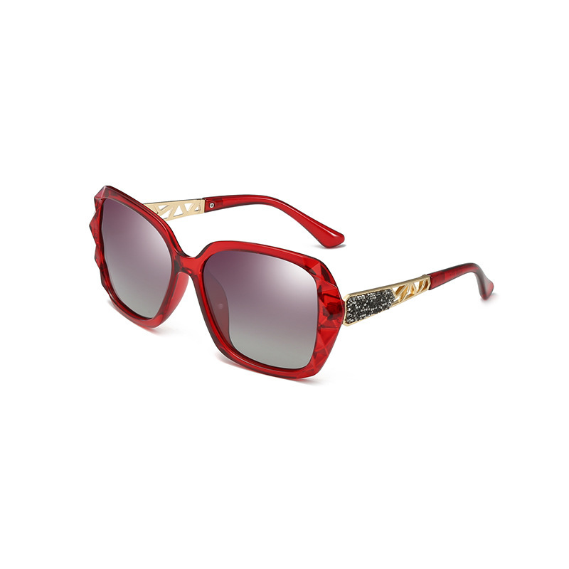 Lunettes de conduite polarisées pour femmes serties de diamants – Image 10