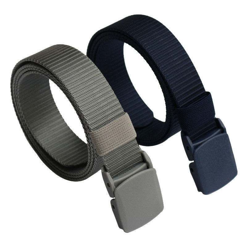 Ceinture en nylon non métallique pour homme