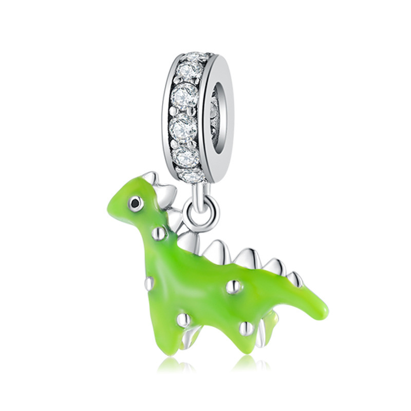Pendentif dinosaure petit canard en argent sterling S925 – Image 5