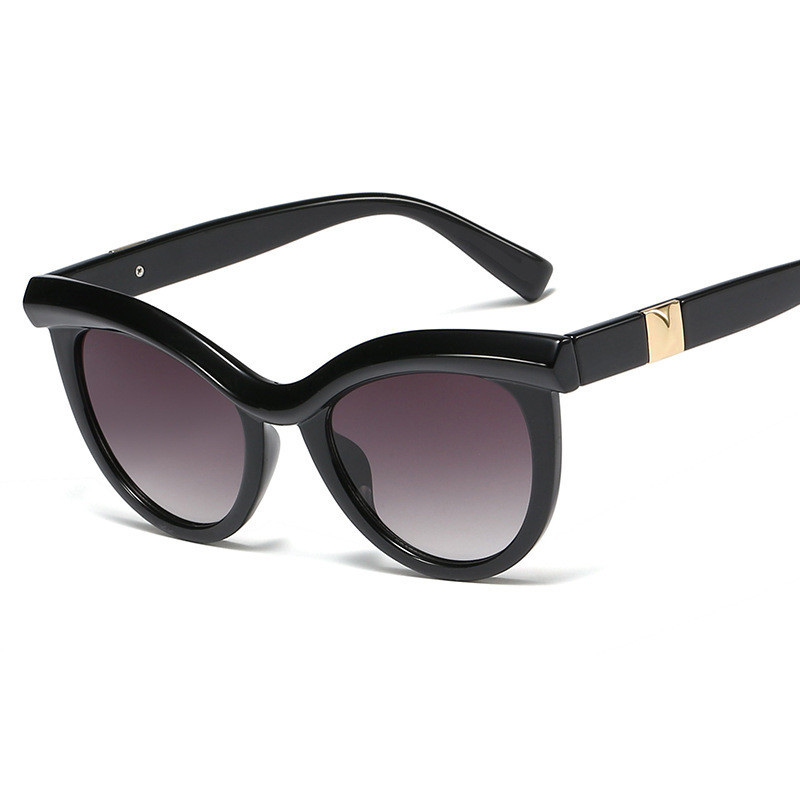 Lunettes œil de chat demi-montures tendance – Image 5