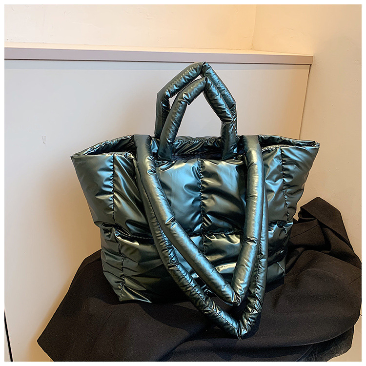 Sac à bandoulière en duvet de coton chic chic – Image 4