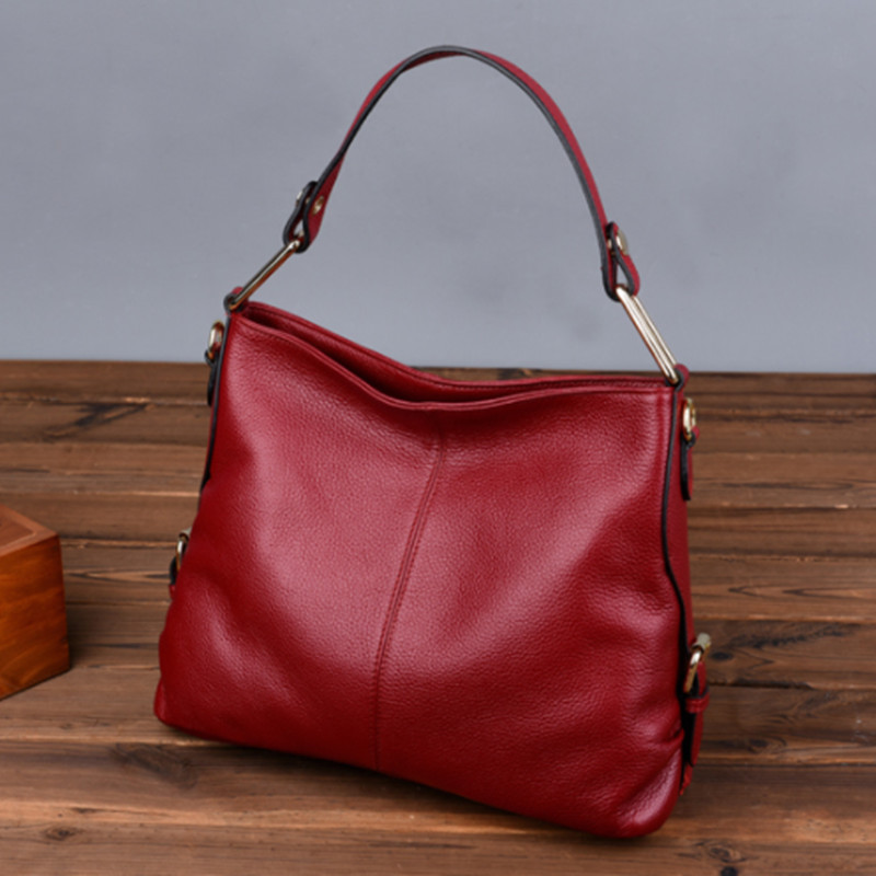 Sac à bandoulière en cuir véritable – Élégance et praticité au quotidien – Image 4