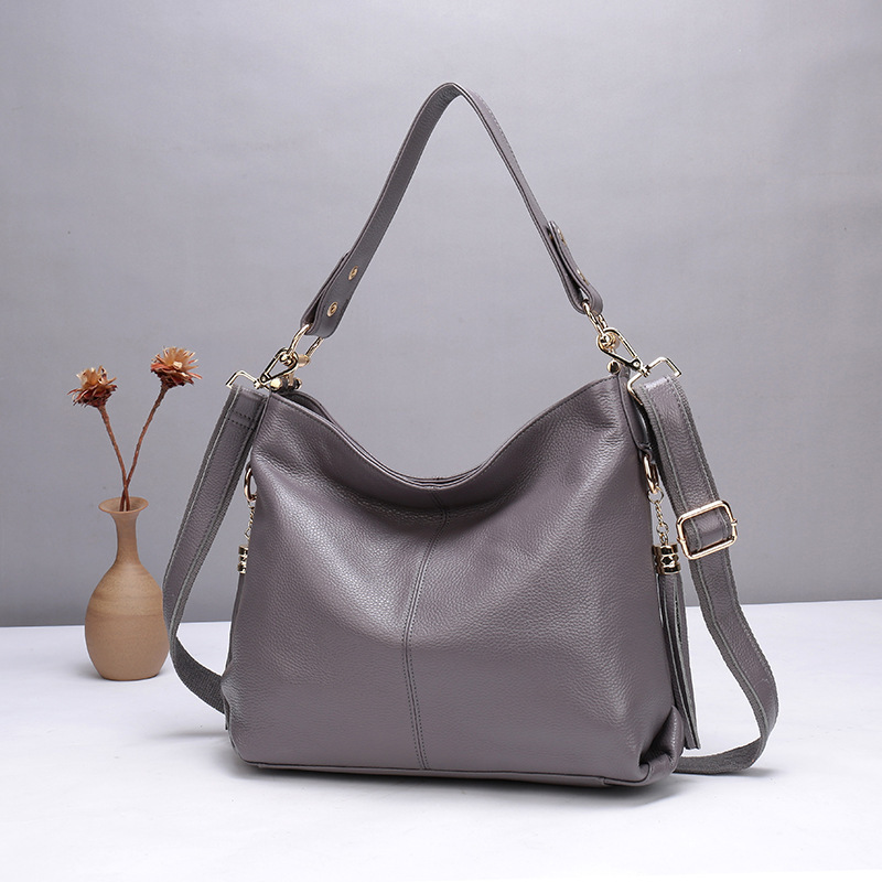 Sac à bandoulière en cuir véritable – Élégance et praticité au quotidien – Image 3