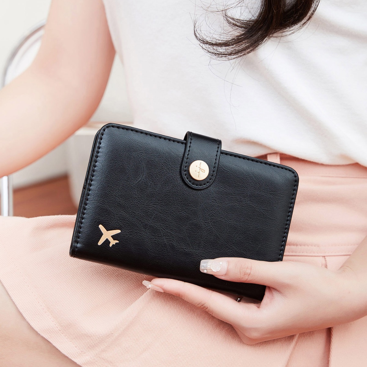 Rangement multifonctionnel pour passeport et protection pour documents tendance – Image 8