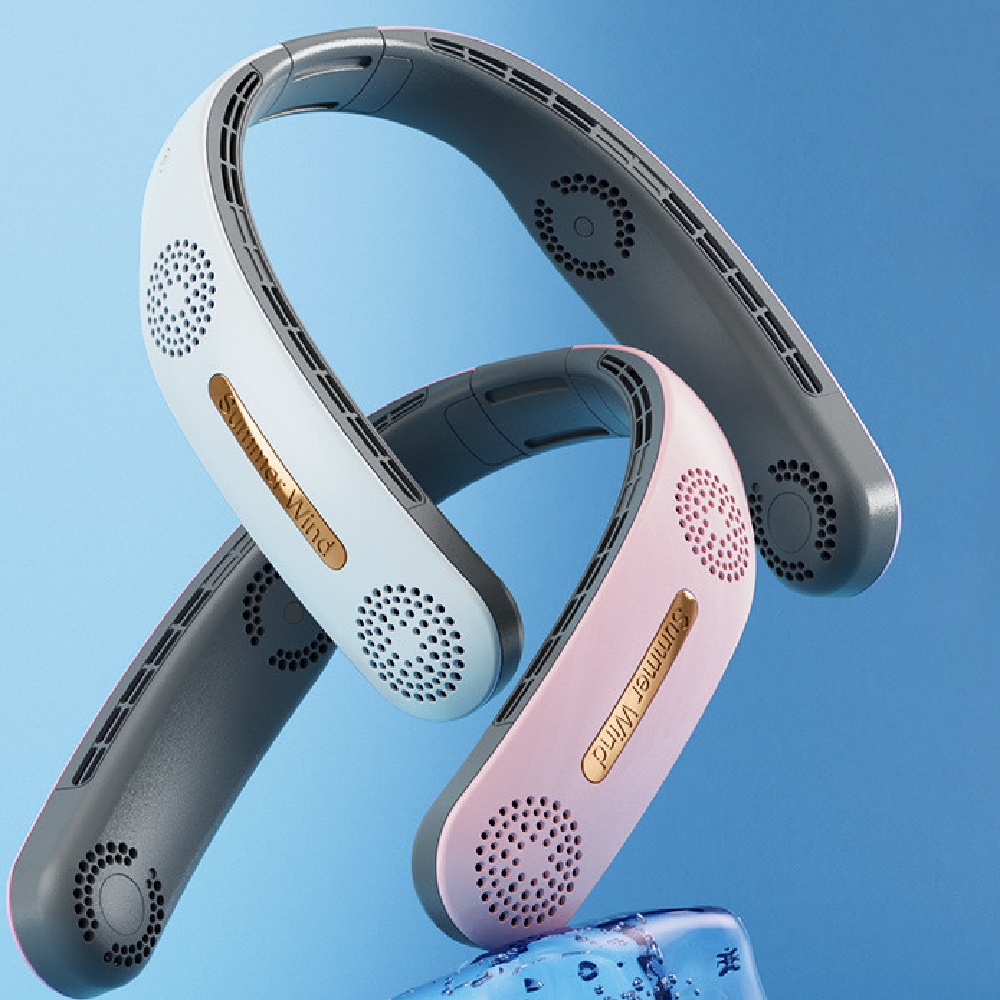 Ventilateur électrique de cou pliable et silencieux