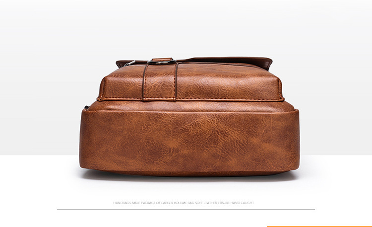 Sac à bandoulière rétro pour homme – Image 4