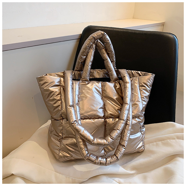 Sac à bandoulière en duvet de coton chic chic – Image 5