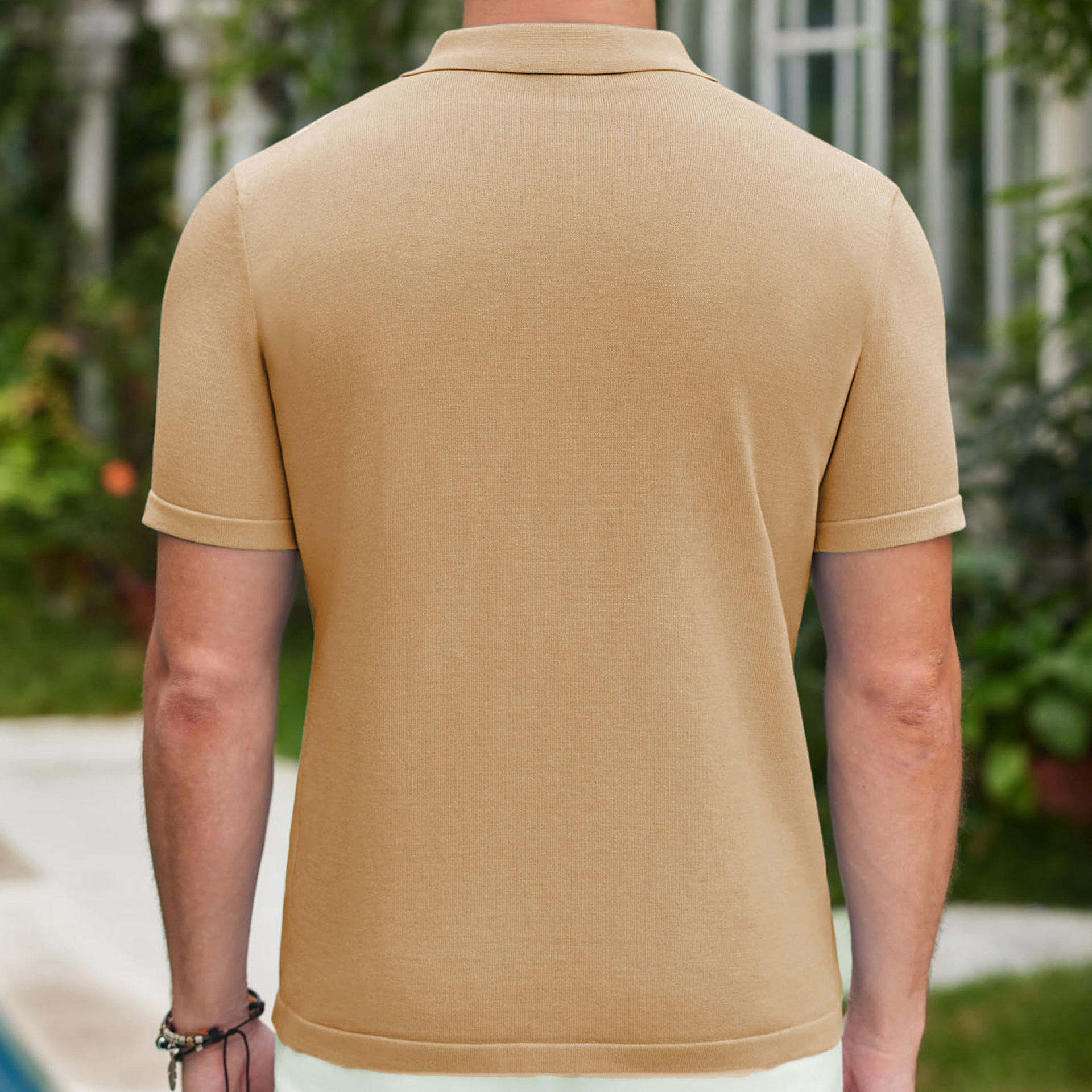 Polo tricoté Business pour homme – Image 2